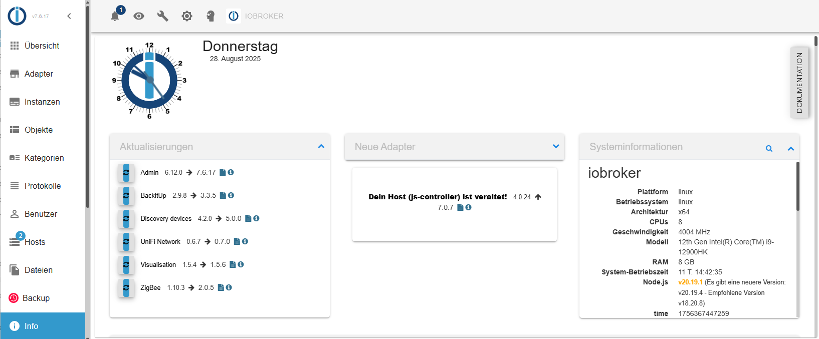 Die ultimative Smart-Home-ZentraleWieso ioBroker