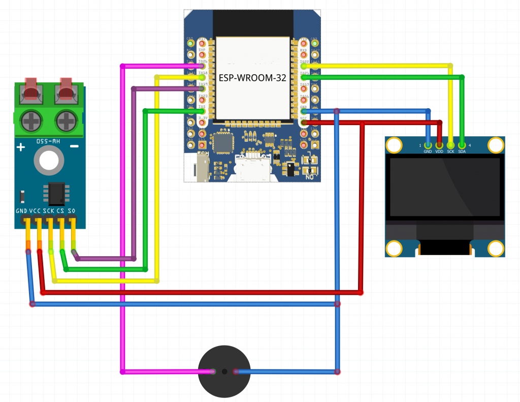 MAX6675 ESP32 SH1106 Tasmota