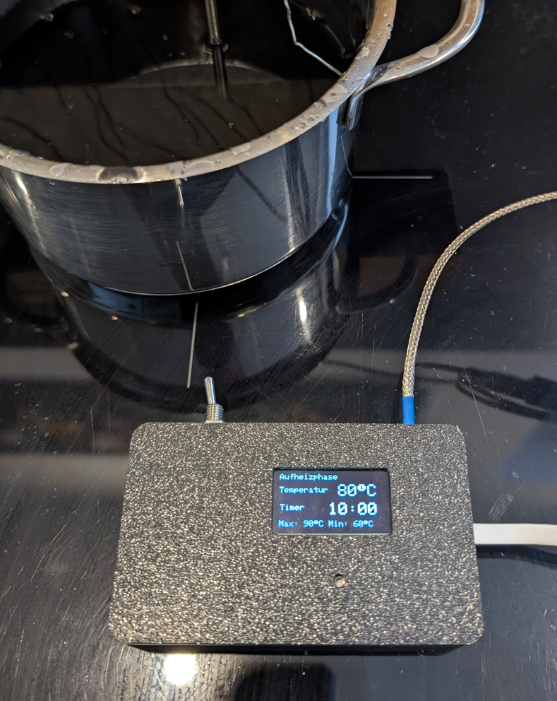 Tasmota Berry Grill-Thermomether Kette Wachsen